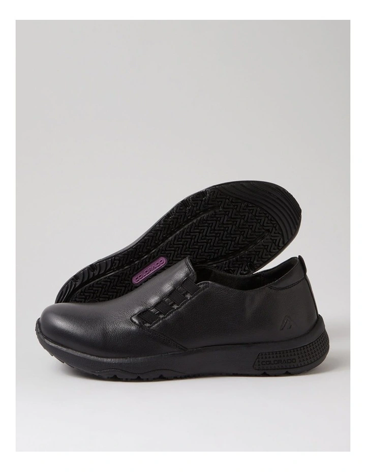 Dirina Black Leather Sneakers image 5
