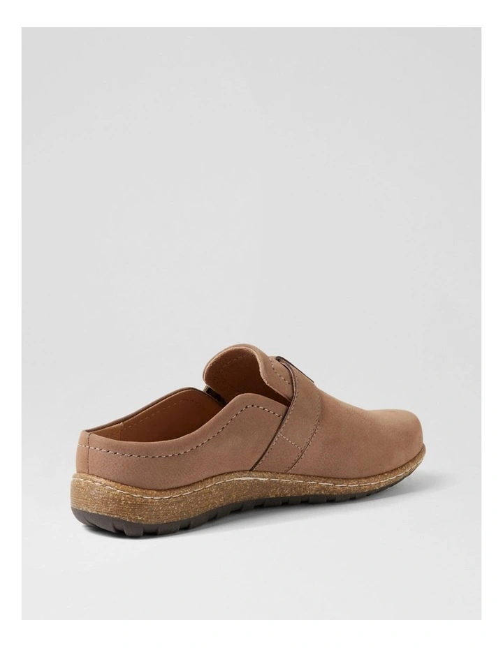 Atwood Taupe Nubuck Flat Shoes image 3