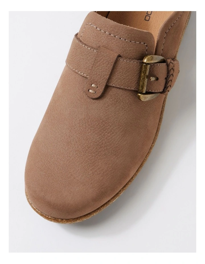 Atwood Taupe Nubuck Flat Shoes image 4