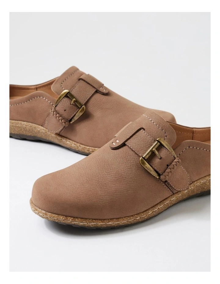 Atwood Taupe Nubuck Flat Shoes image 5