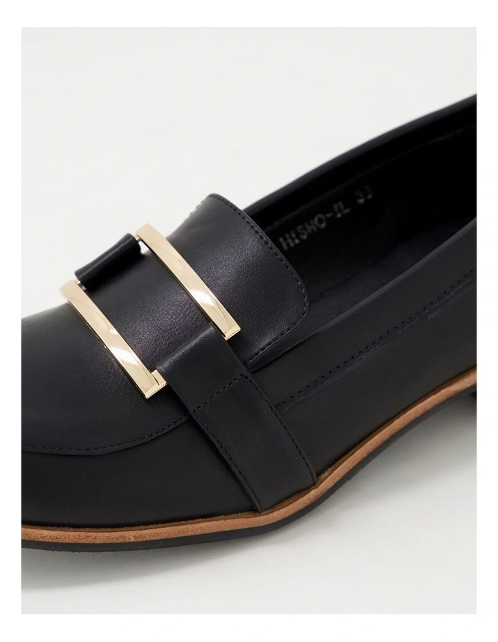 Hisho Black Loafers image 5