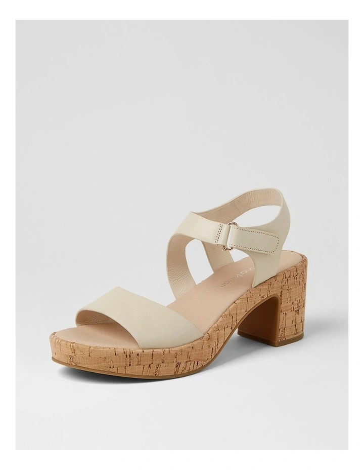 Bollings Cream Cork Leather Sandals image 2
