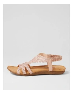 Fossio Rose Gold Multi Sandals
