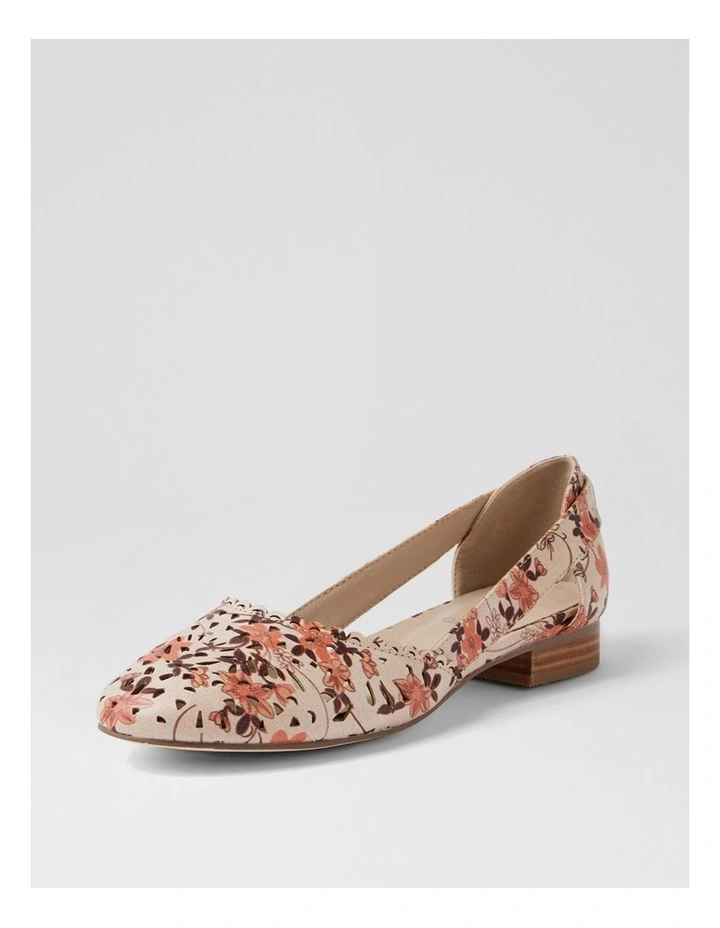 Alkoxy Taupe Vintage Flat Shoes image 2