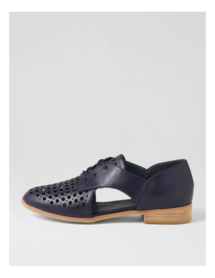 Quietly Navy Flat Shoes image 1