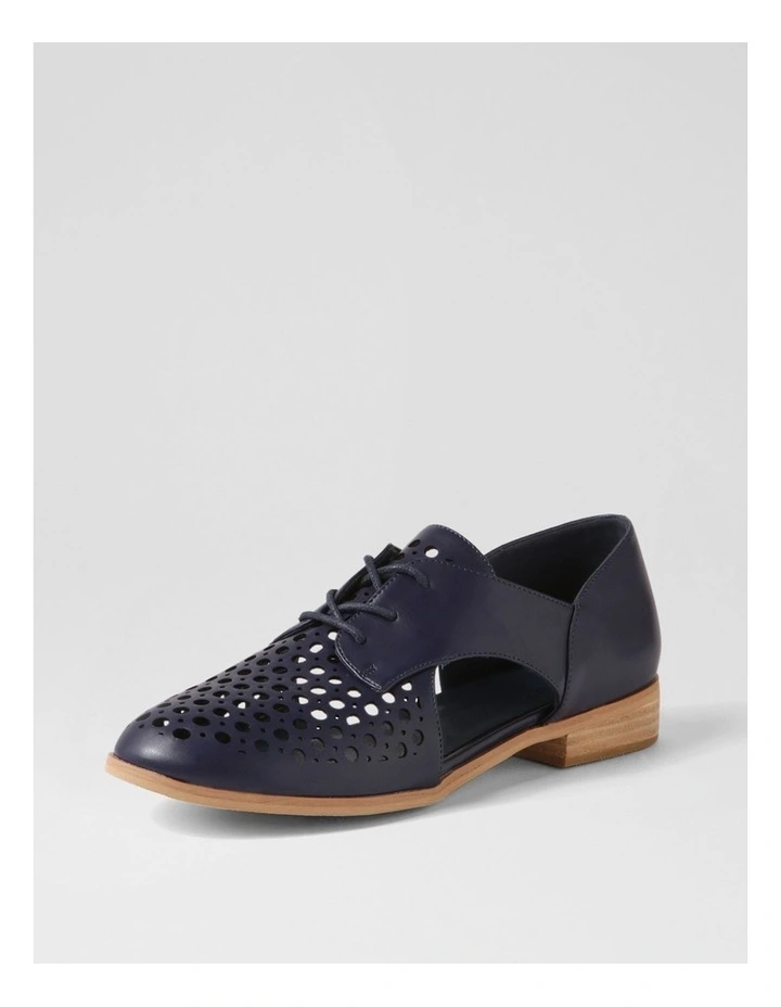 Quietly Navy Flat Shoes image 2