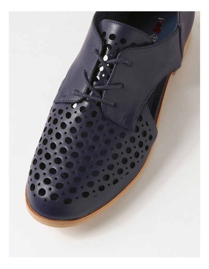 Quietly Navy Flat Shoes image 4