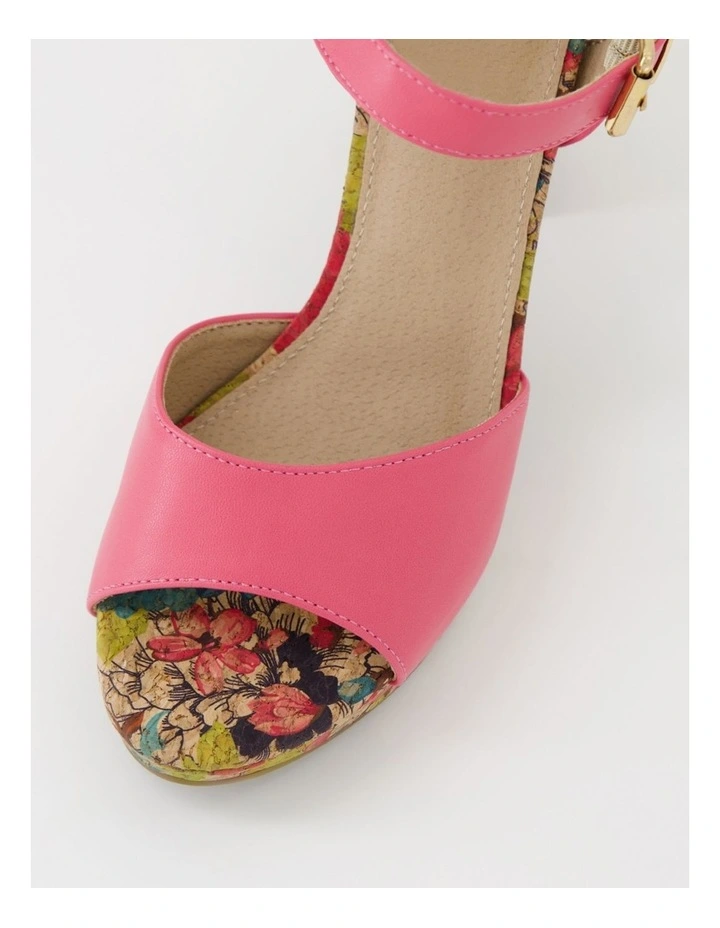Bountys Lipstick Flower Heel  Sandals image 4