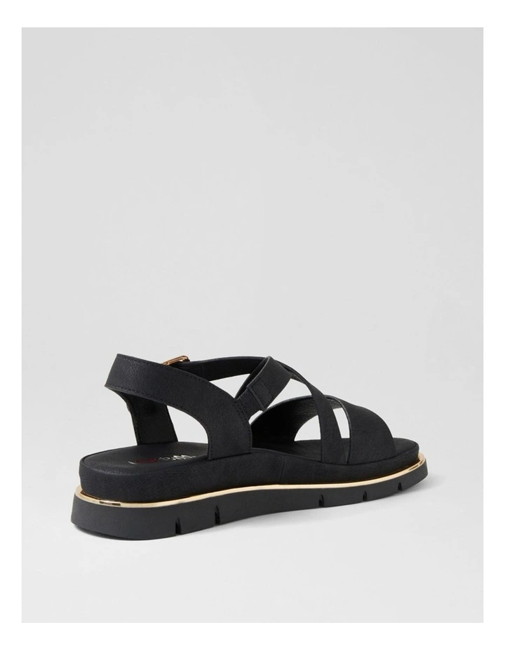Buggin Black Sandals image 3