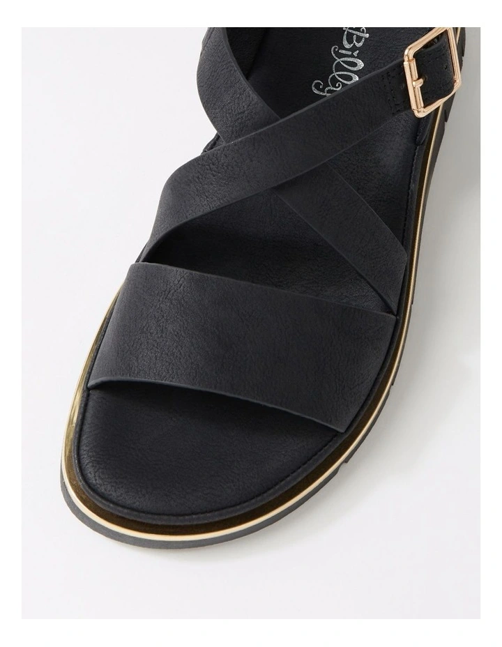 Buggin Black Sandals image 4