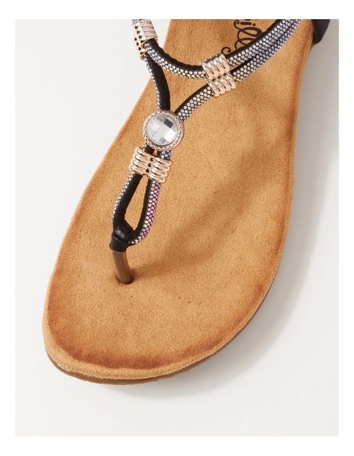 Fessa Black Multi Sandals image 4