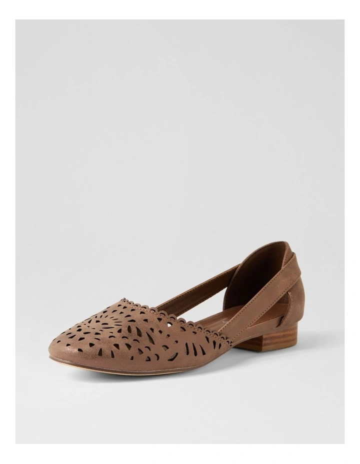 Alkoxy Choc Dust Flat Shoes image 2