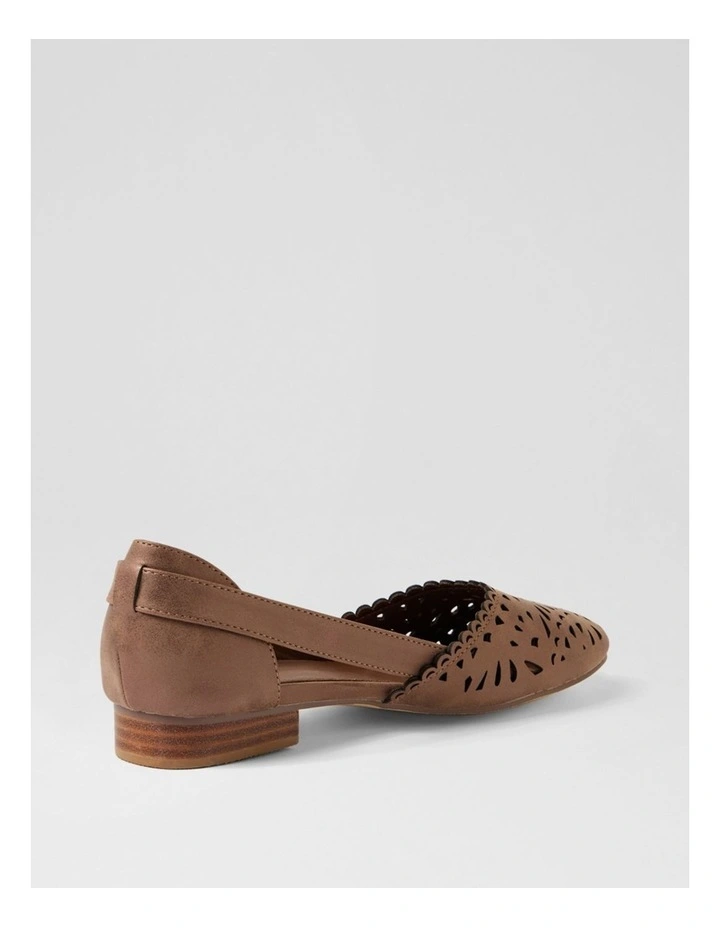 Alkoxy Choc Dust Flat Shoes image 3