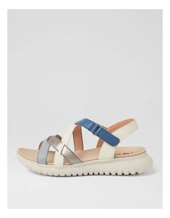 Erenna Denim Multi Sandals