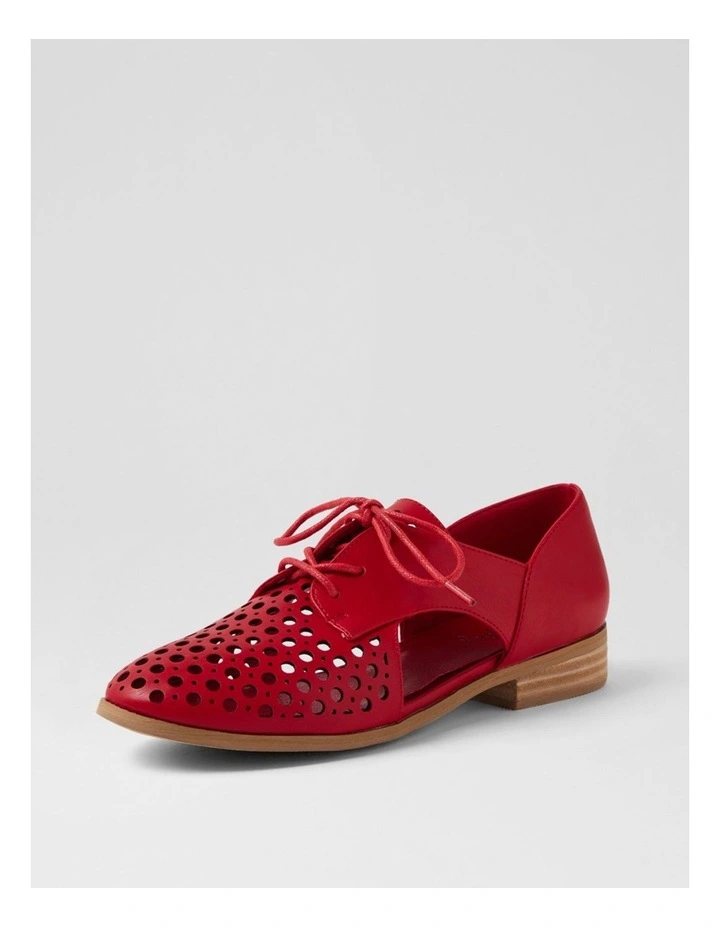 Quietly Red Flat Shoes image 2