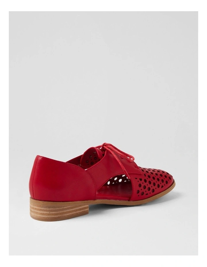 Quietly Red Flat Shoes image 3