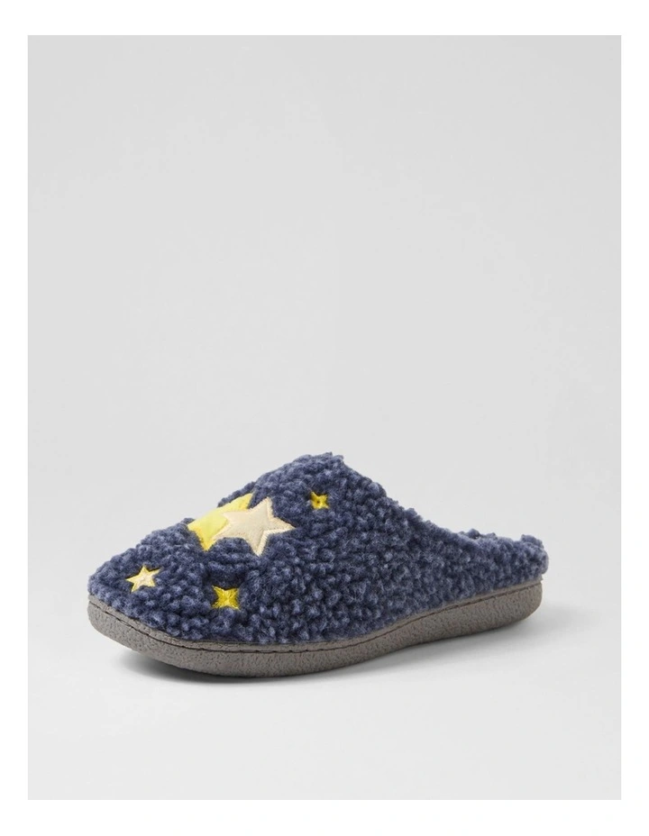 Luster Blue Multi Flat Shoes image 2
