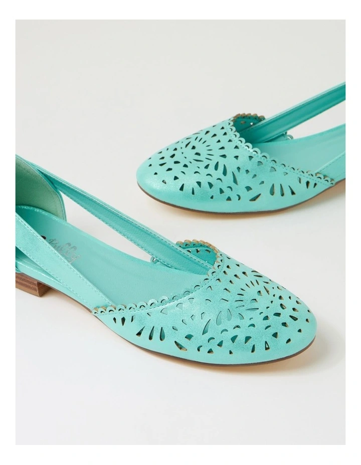 Alkoxy Sea Dust Flat Shoes image 5