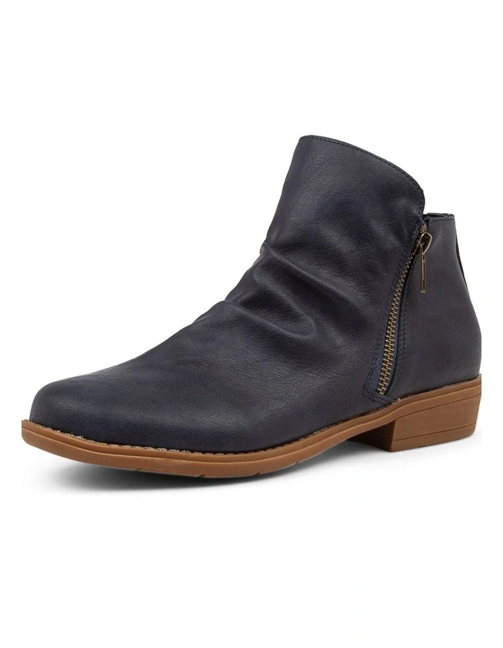 Rosie Navy Ankle Boots image 2
