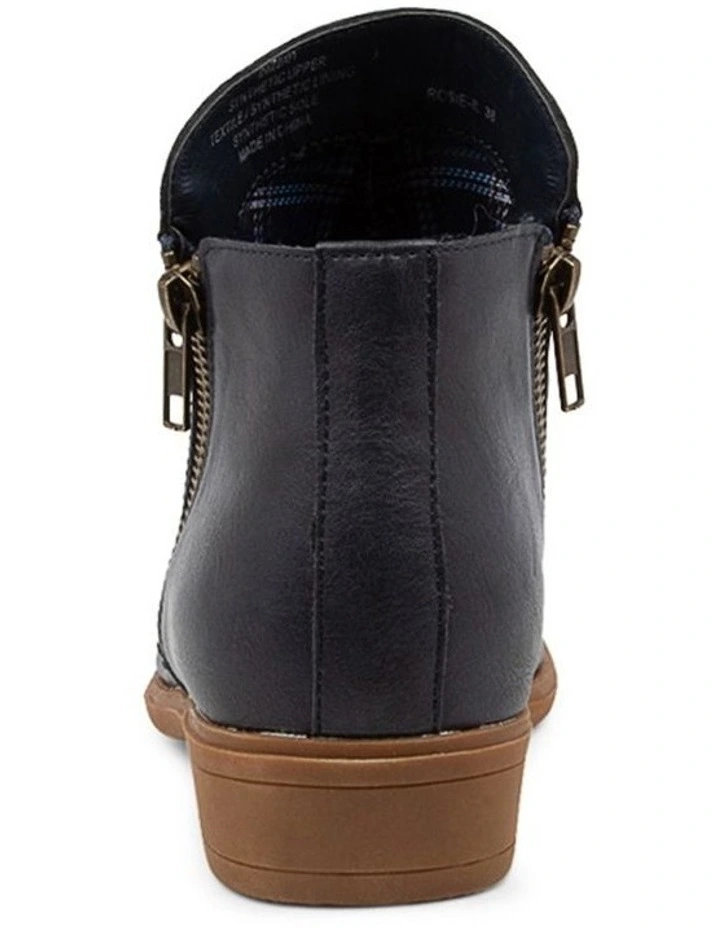 Rosie Navy Ankle Boots image 3