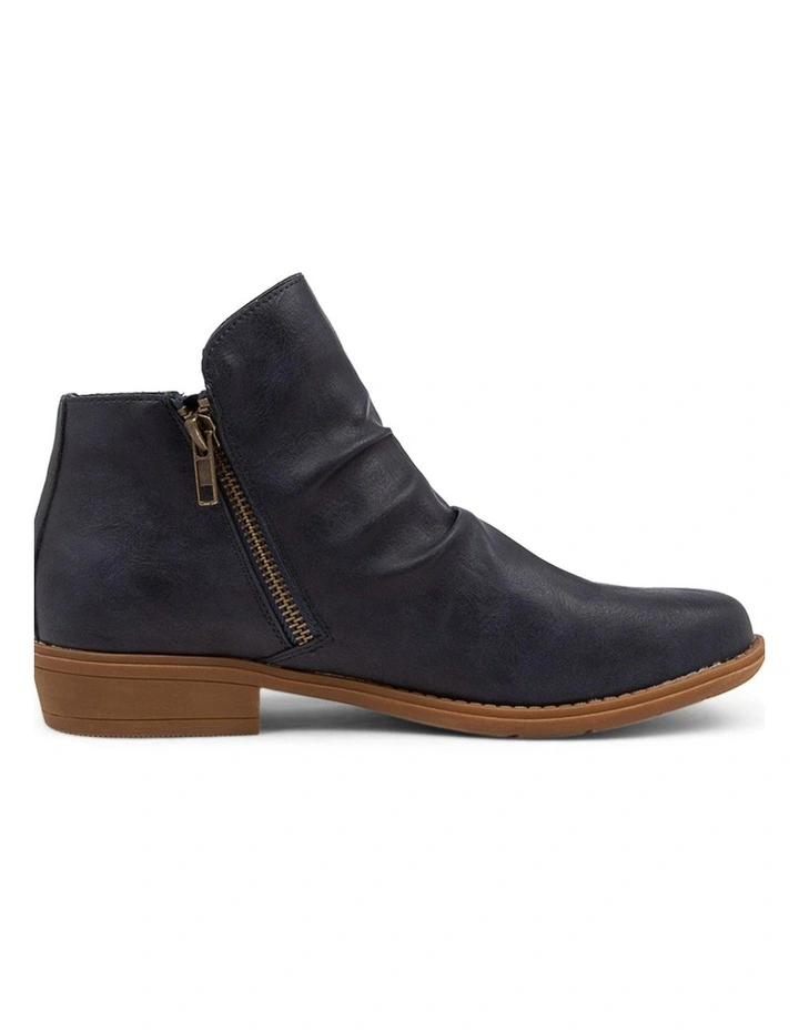 Rosie Navy Ankle Boots image 4