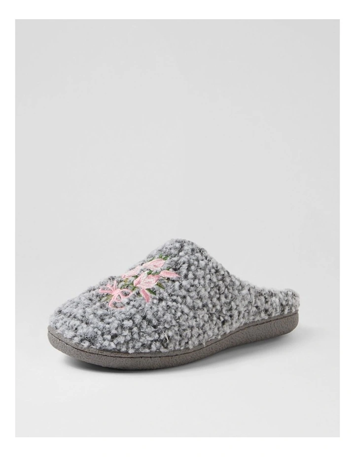 Lucent Light Grey Multi Flat Shoes image 2