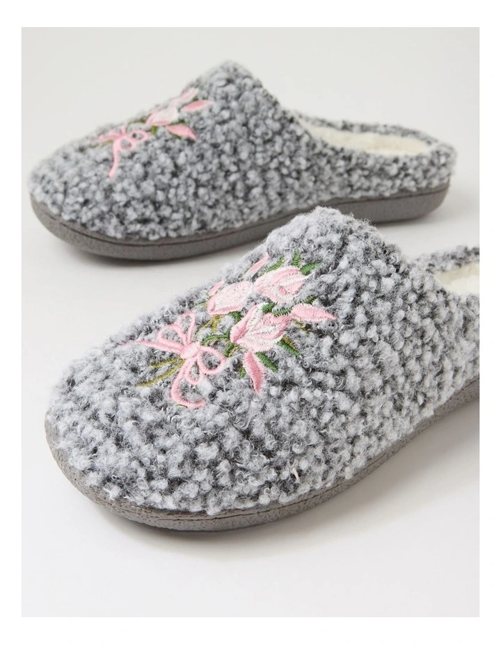 Lucent Light Grey Multi Flat Shoes image 5