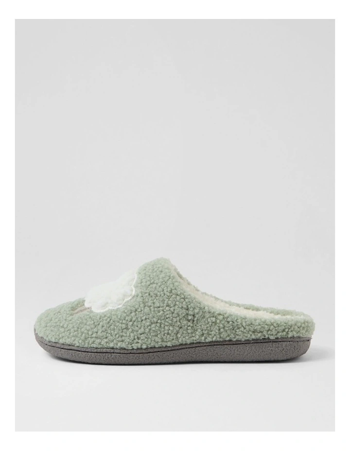 Lamby Soft Green Multi Flat Shoes image 1