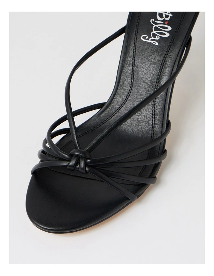 Raelynna Strappy Heels in Black image 4