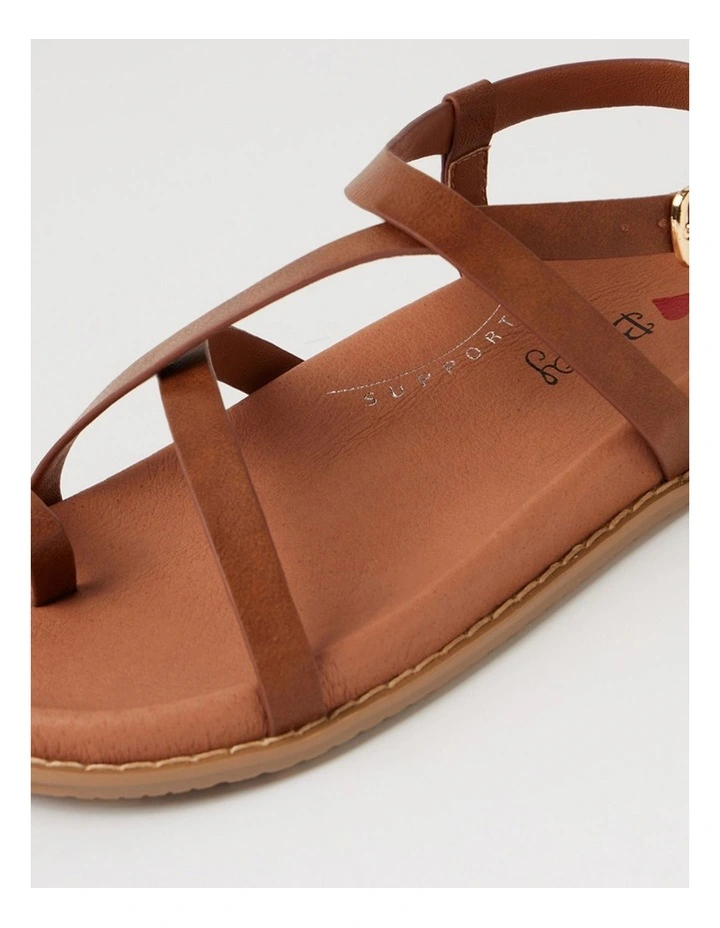 Ziller Tan Sandals image 5