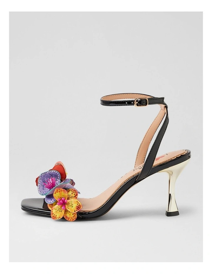 Zoloni Black Patent Pu Sandals image 1