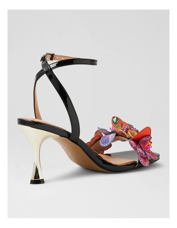 Zoloni Black Patent Pu Sandals image 3