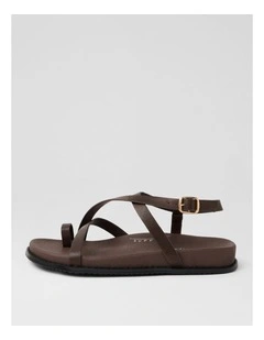 Ziller Chocolate Sandals
