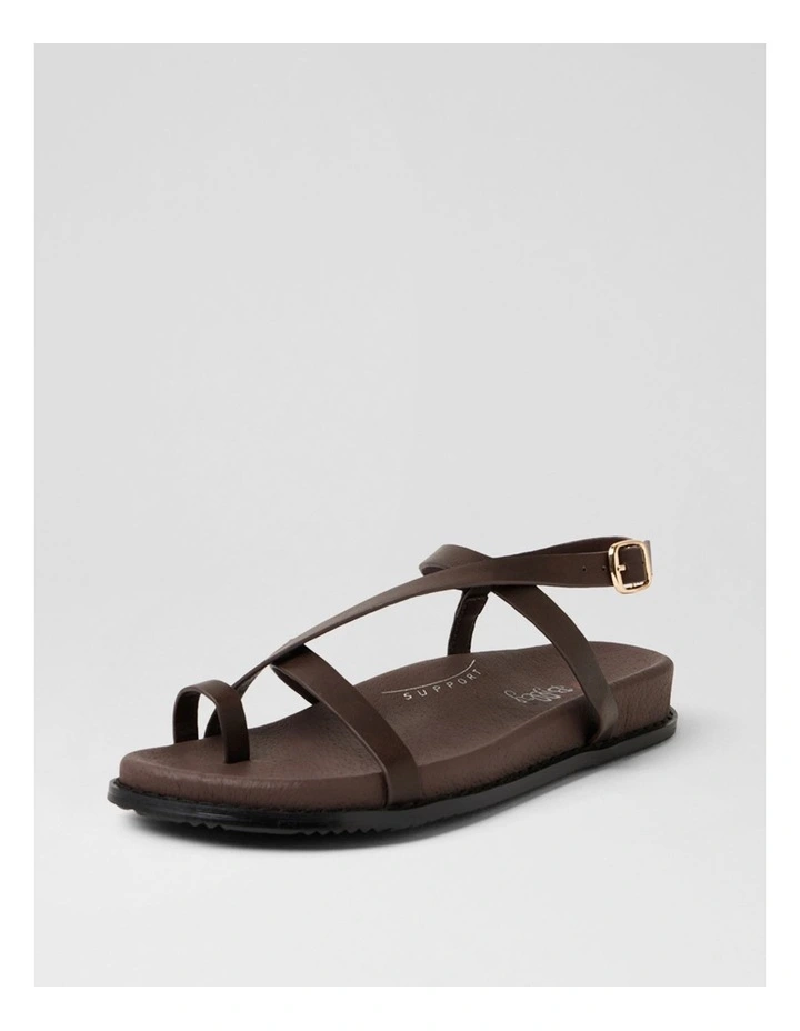 Ziller Chocolate Sandals image 2