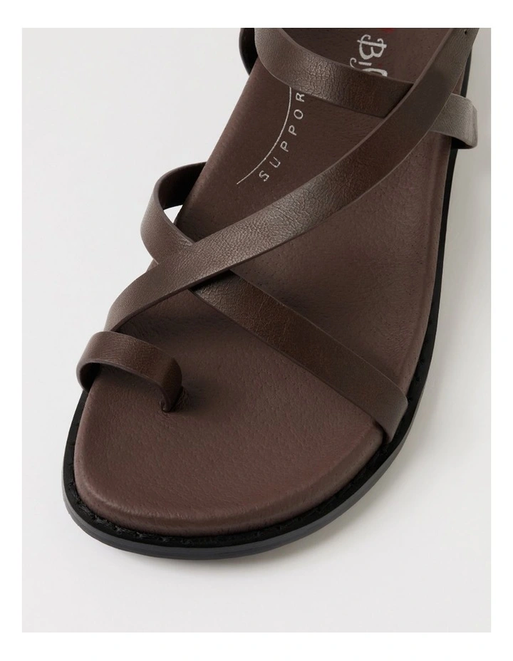 Ziller Chocolate Sandals image 4