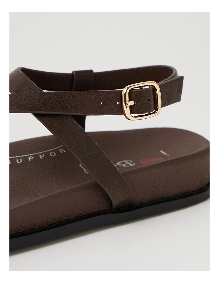 Ziller Chocolate Sandals image 5
