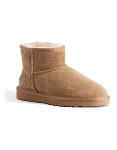 Short Sheepskin Ankle Boots