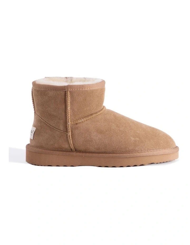 Short Sheepskin Ankle Boots image 2