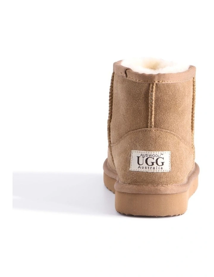 Short Sheepskin Ankle Boots image 3