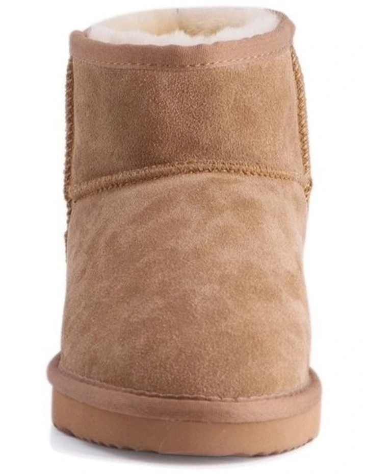 Short Sheepskin Ankle Boots image 5
