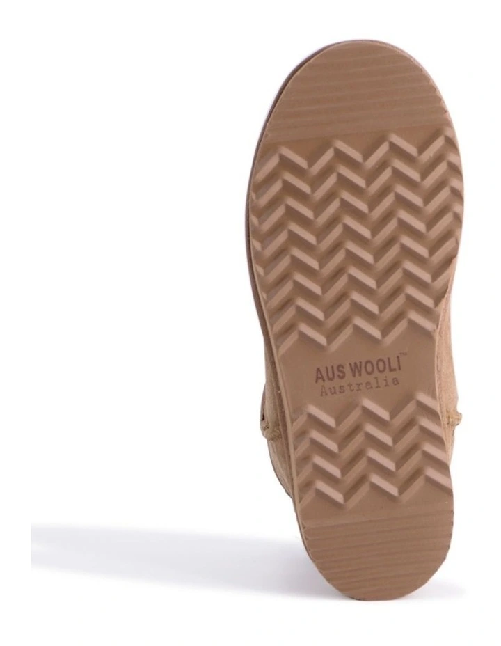 Short Sheepskin Ankle Boots image 7