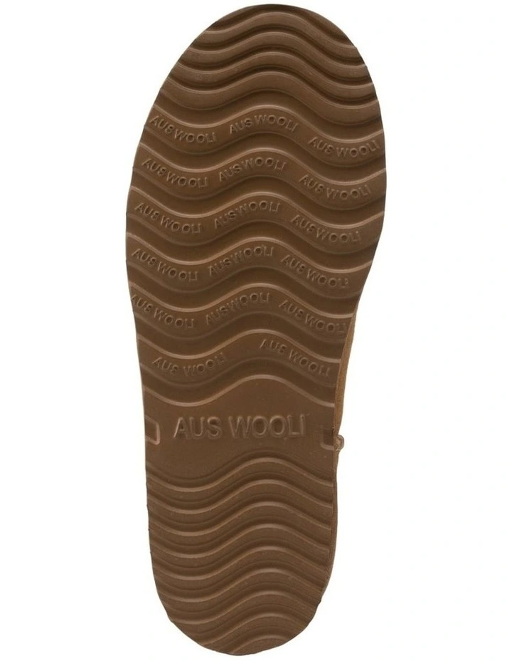 Short Sheepskin Ankle Boots image 7