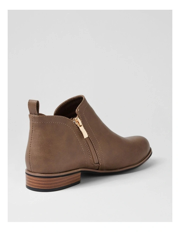 Hattie Taupe Ankle Boots image 3
