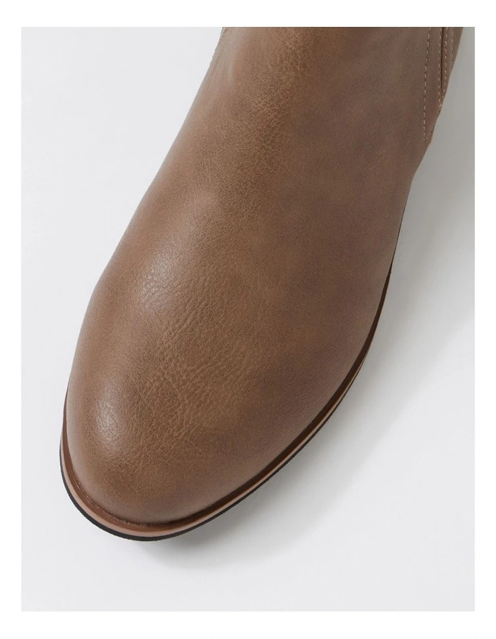 Hattie Taupe Ankle Boots image 4