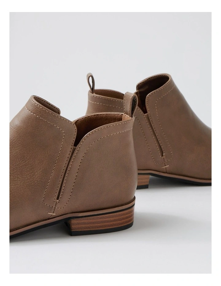 Hattie Taupe Ankle Boots image 5