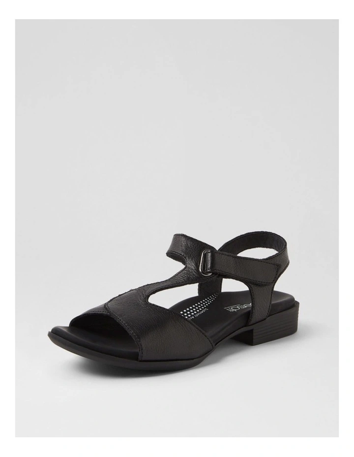 Coras Black Leather Sandals image 2