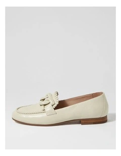Ipitomy Cream Leather Loafers