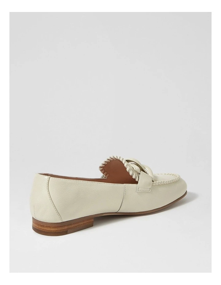 Ipitomy Cream Leather Loafers image 3