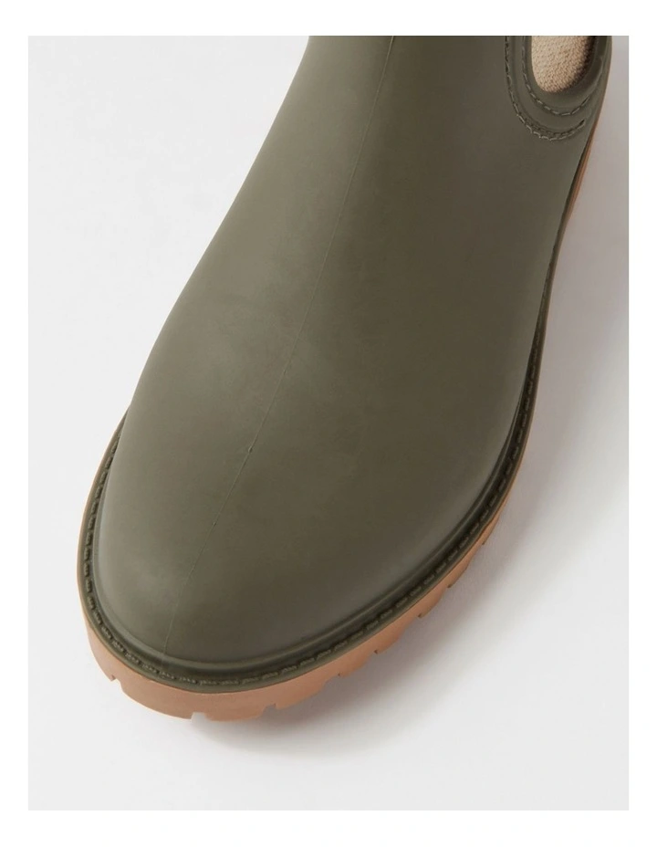 Laurina2 Olive Gumboot Ankle Boots image 4