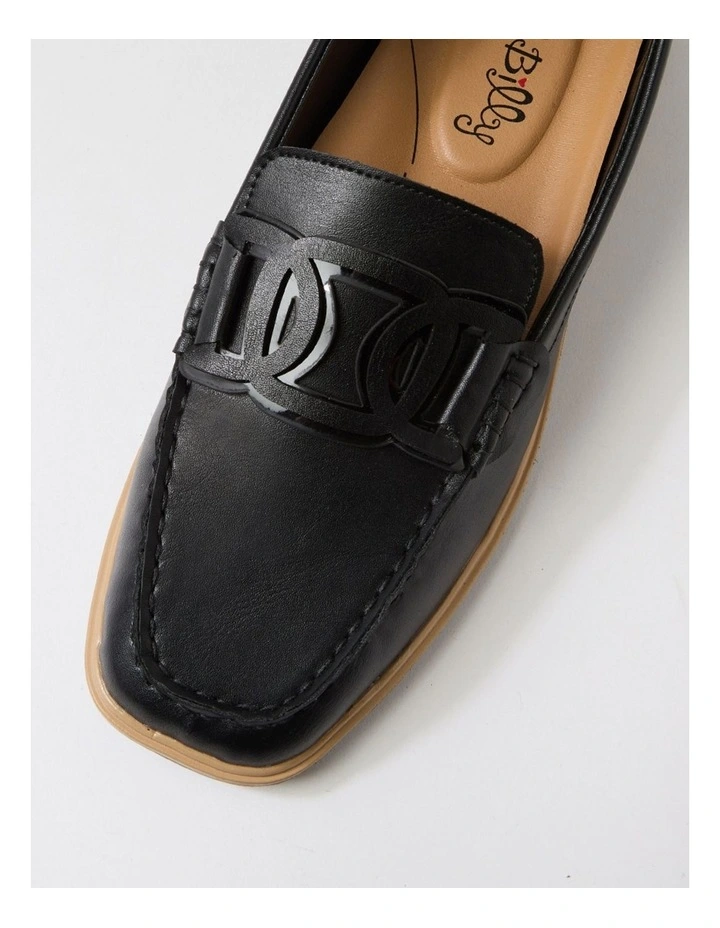 Fanked Black Flat Shoes image 4